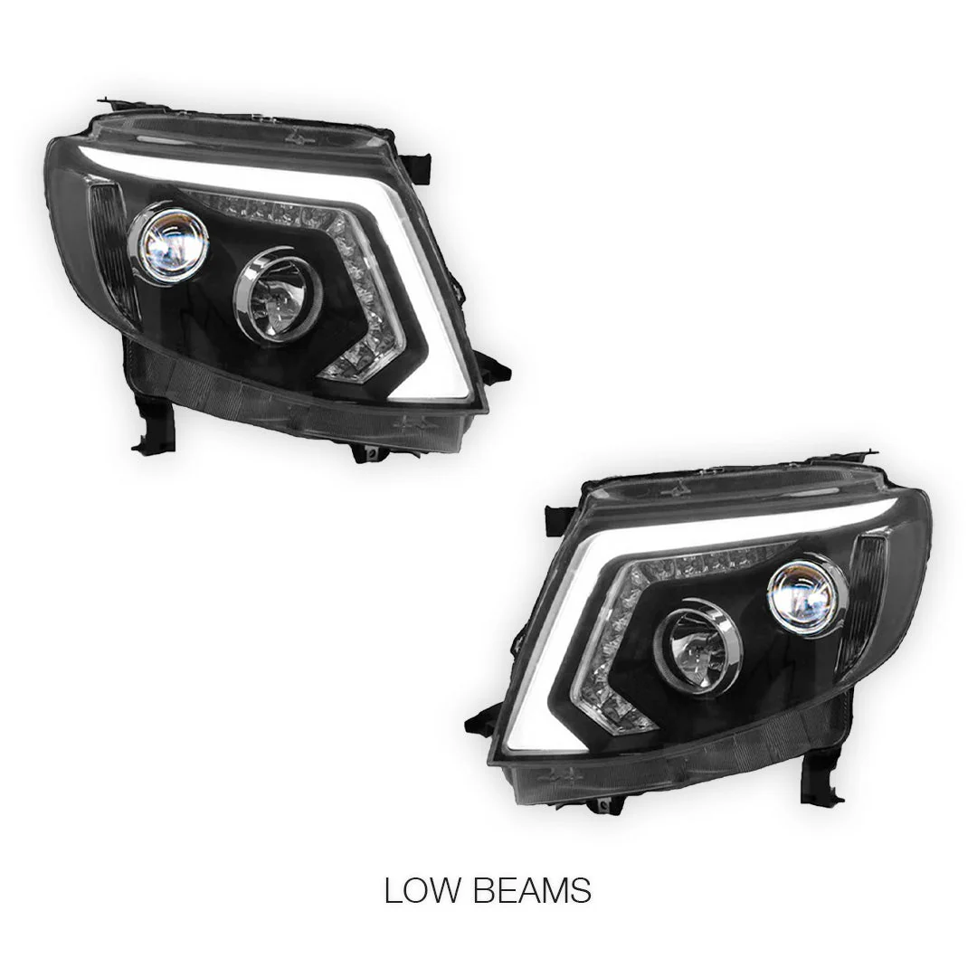 Ford Ranger PX MK1 (2011 - 2015) Sequential Indicator Headlights LH + RH - Image 4