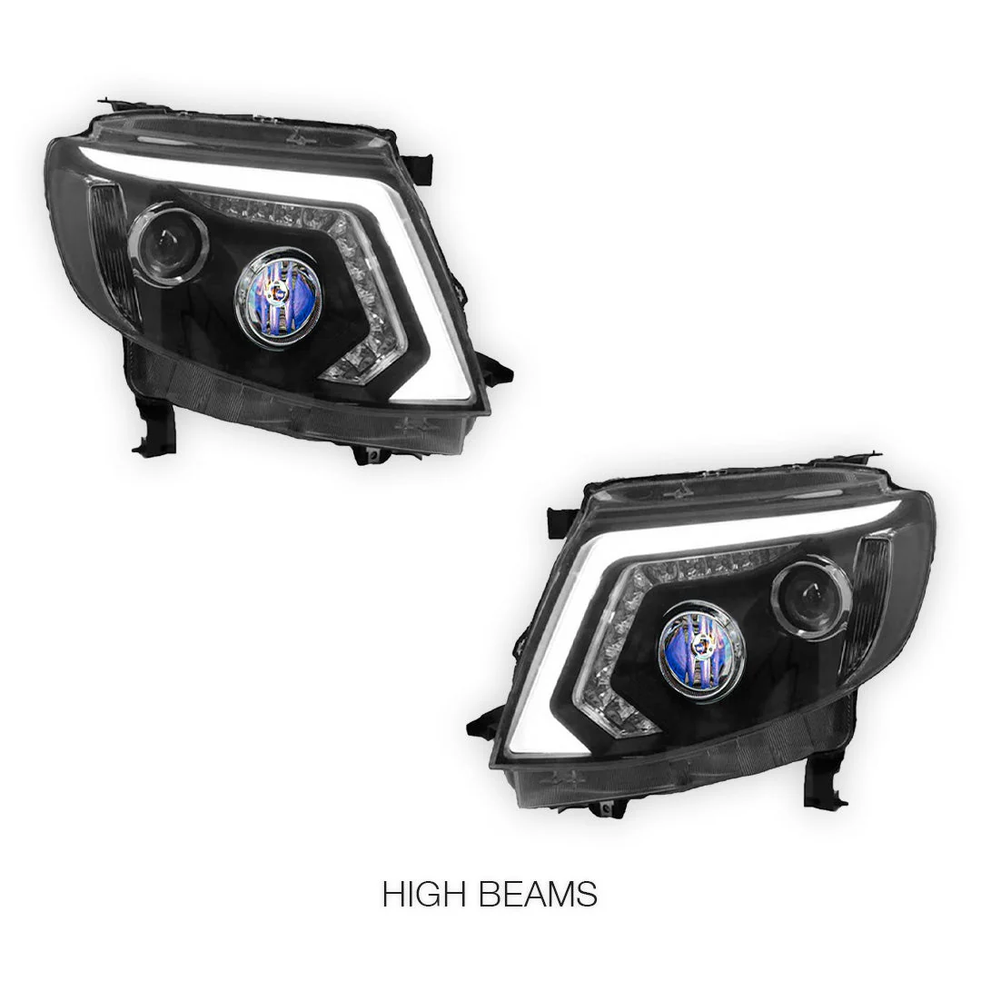 Ford Ranger PX MK1 (2011 - 2015) Sequential Indicator Headlights LH + RH - Image 5