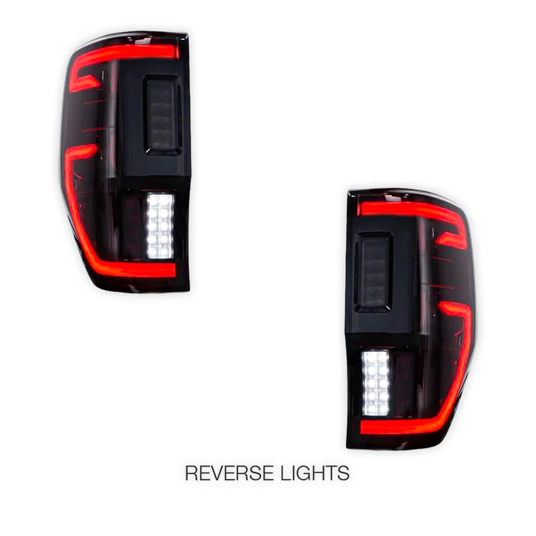 Ford Ranger Wildtrak PX MK1 MK2 MK3 (2011 - 2021) Crimson Smoked Tail Lights LH + RH - Image 4