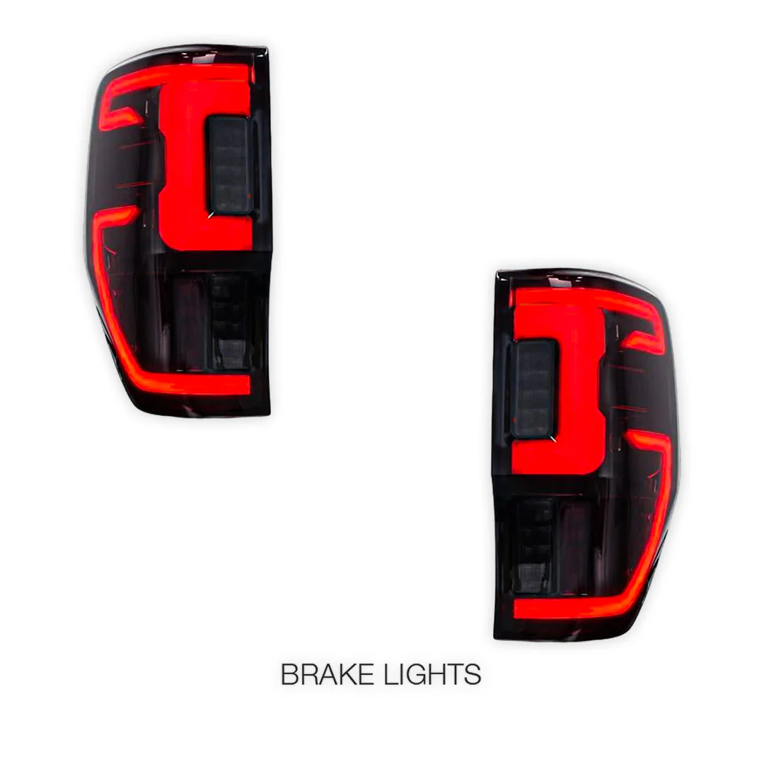 Ford Ranger Wildtrak PX MK1 MK2 MK3 (2011 - 2021) Crimson Smoked Tail Lights LH + RH - Image 5