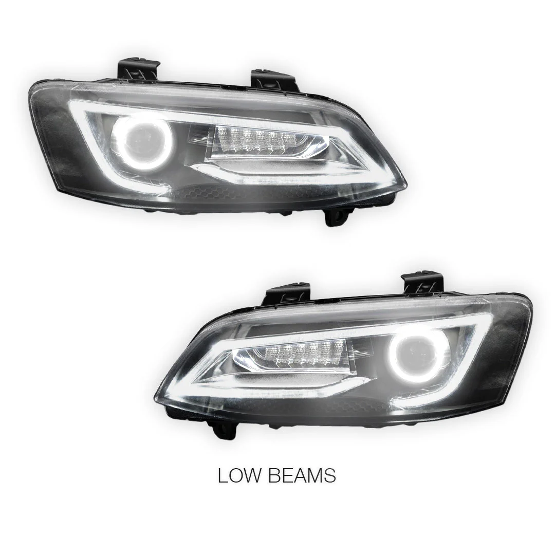 Holden Commodore VE Series 1 & 2 (2006 - 2013) Sequential Indicator Headlights LH + RH - Image 4