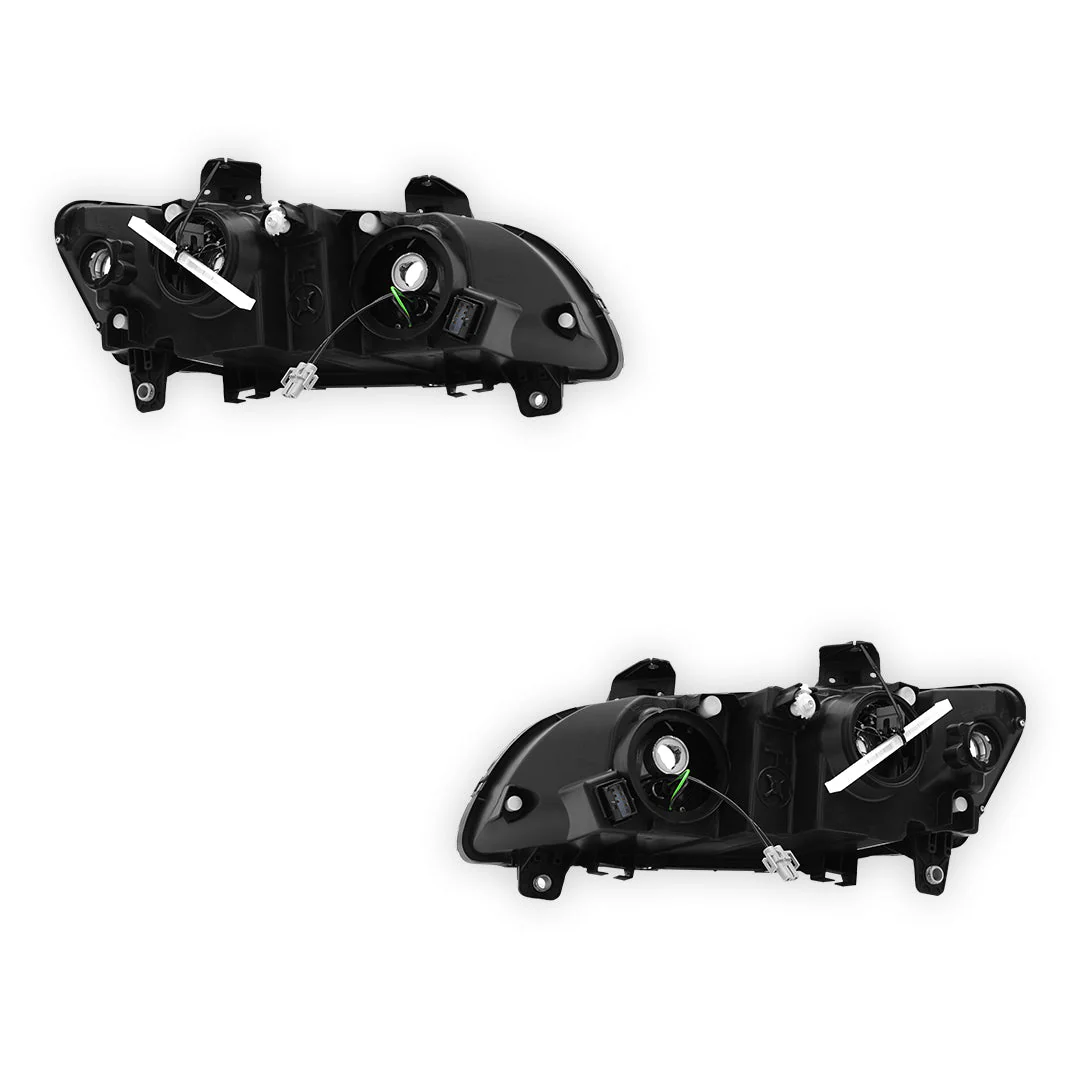 Holden Commodore VE Series 2 (2010 - 2013) BLACK Series Projector Headlights LH + RH - Image 3