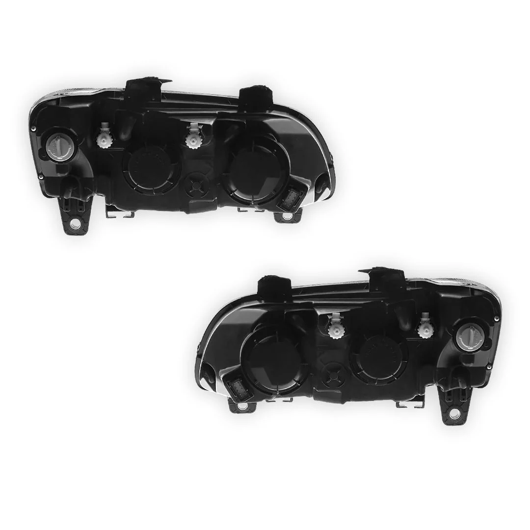 Holden Commodore VE Series I (2006 - 2010) BLACK Series Projector Headlights LH + RH - Image 3