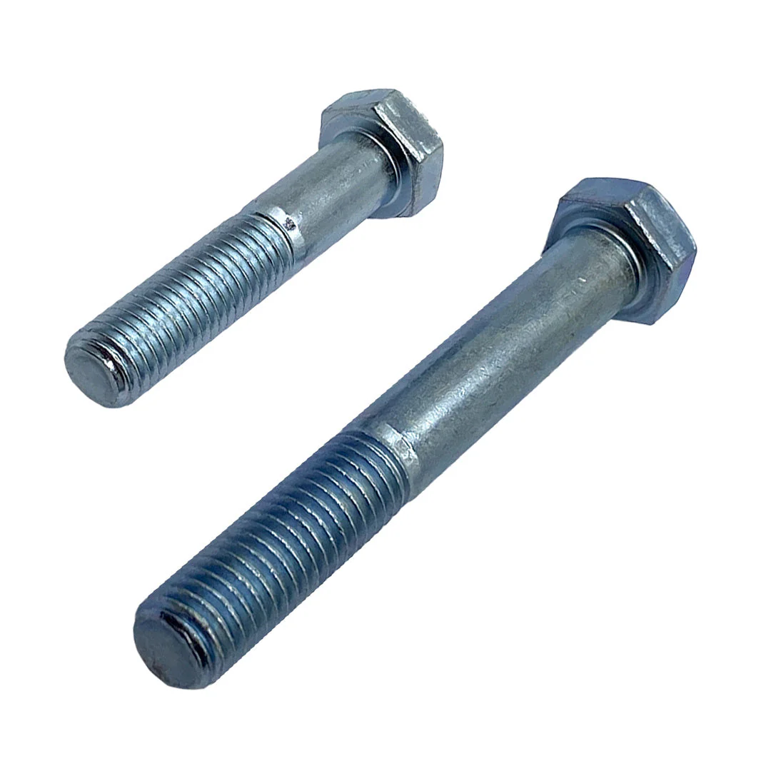 M6 x 70mm 1.00p Metric Coarse Hex Bolt High Tensile Class 8.8 Zinc Plated - Image 3