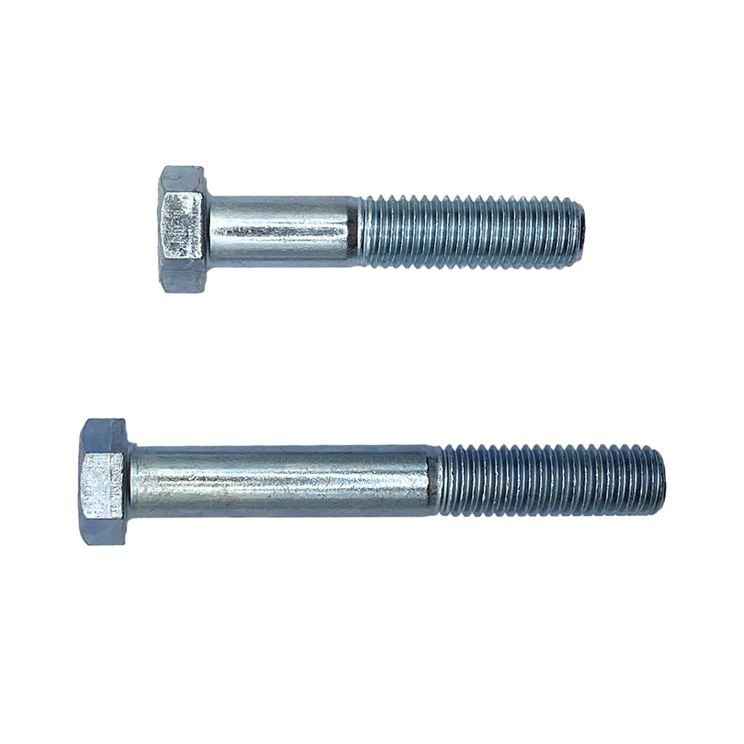 M6 x 80mm 1.00p Metric Coarse Hex Bolt High Tensile Class 8.8 Zinc Plated - Image 4