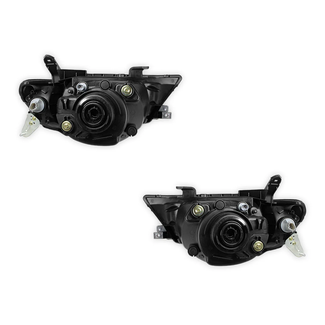 Mitsubishi Triton ML (2006 - 2009) Round Reflector Headlights LH + RH - Image 3