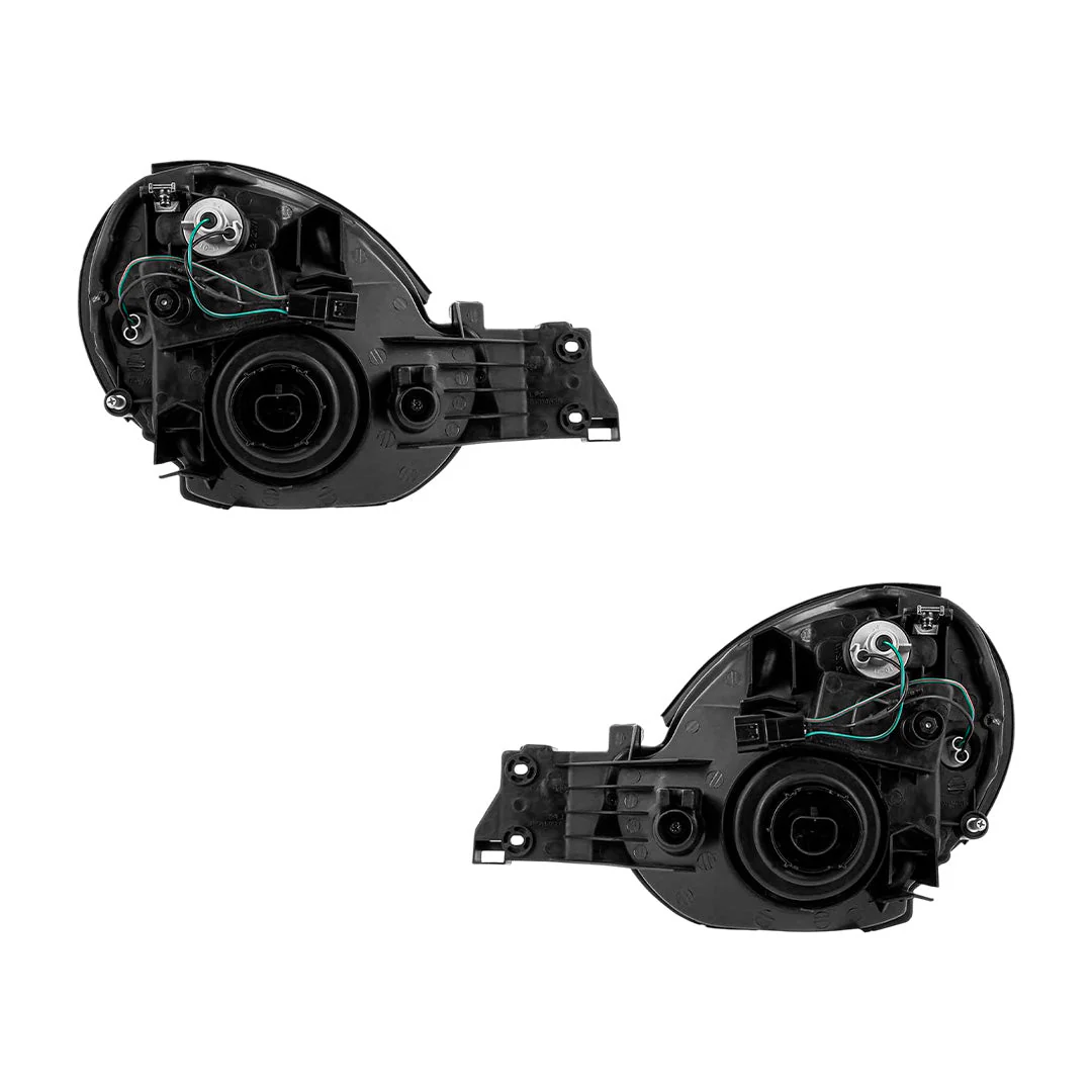 Subaru Impreza GD WRX Bug Eye (2000 - 2002) Angel Eyes Projector Headlights LH + RH - Image 3