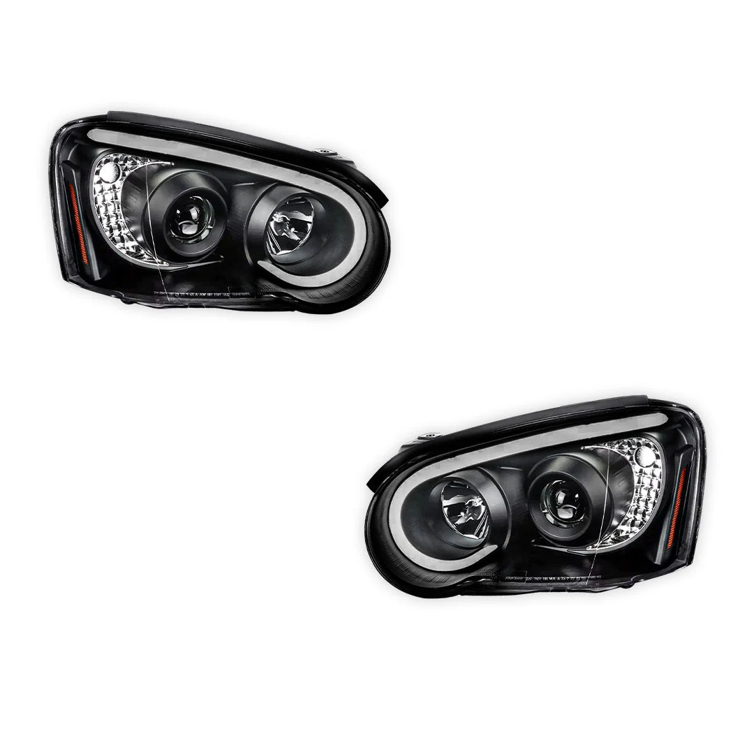 Subaru Impreza GD WRX Blob Eye (2003 - 2005) LED Projector Headlights LH + RH - Image 6