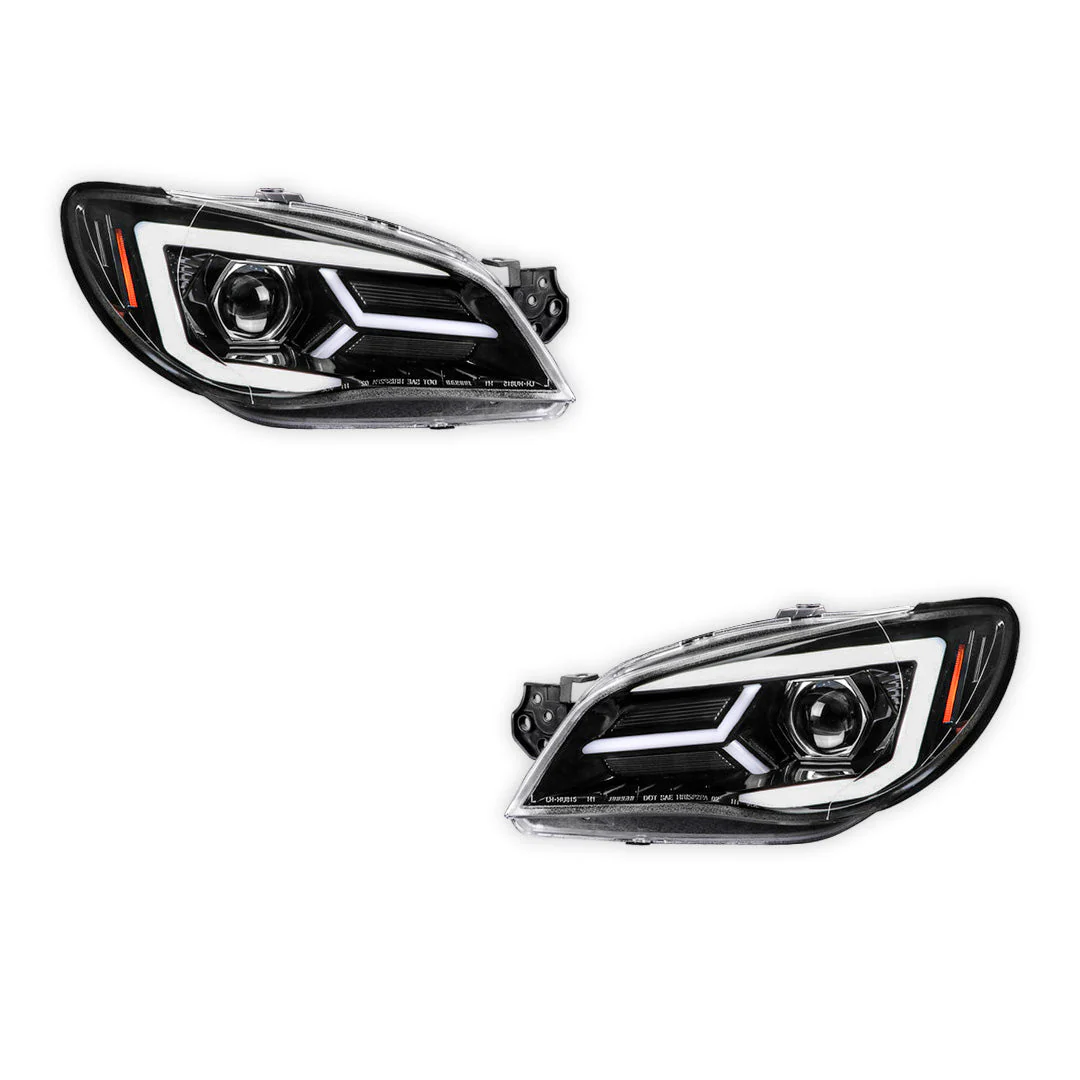 Subaru Impreza GD WRX Hawk Eye (2006 - 2007) Sequential Projector Headlights LH + RH - Image 6