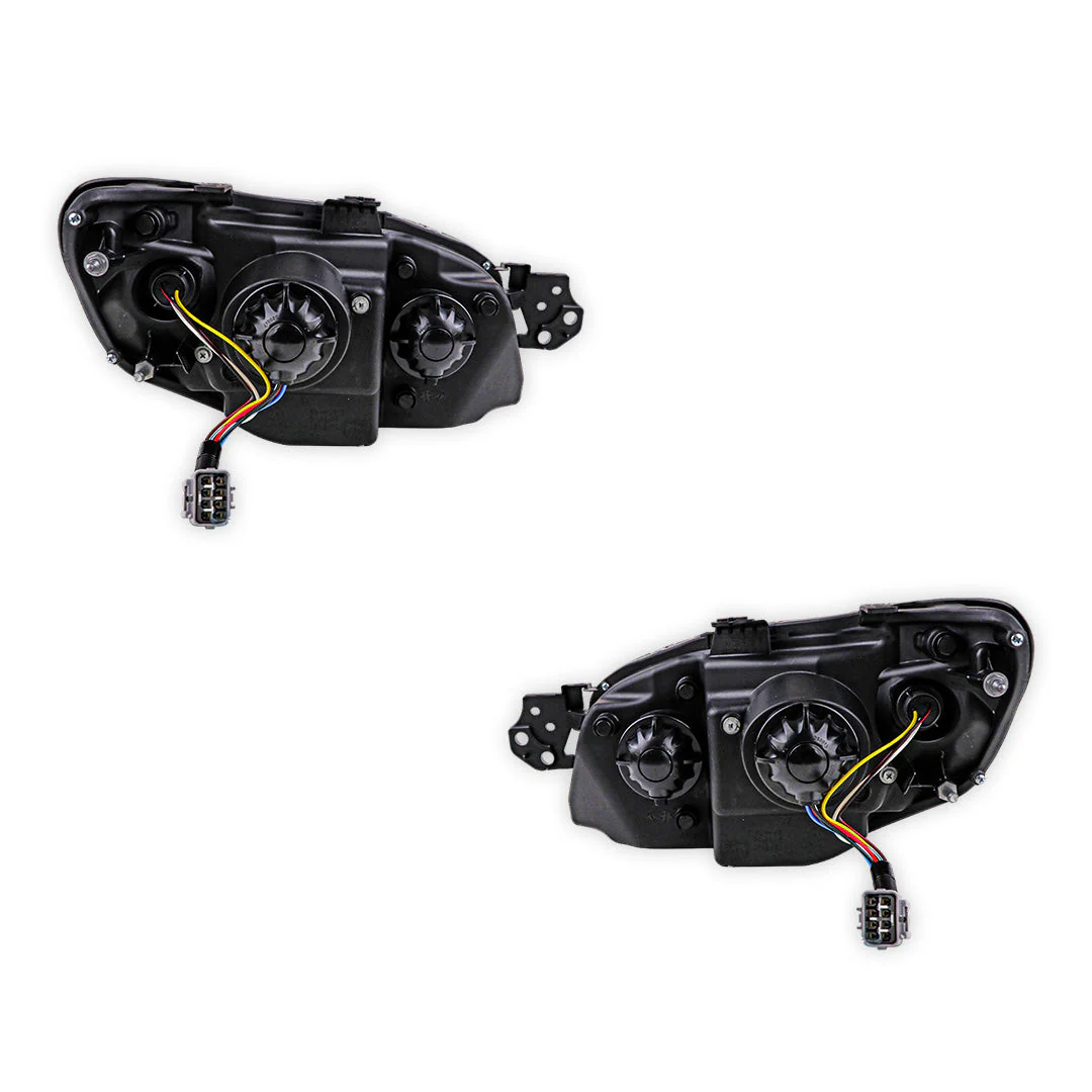 Subaru Impreza GD WRX Hawk Eye (2006 - 2007) Sequential Projector Headlights LH + RH - Image 7
