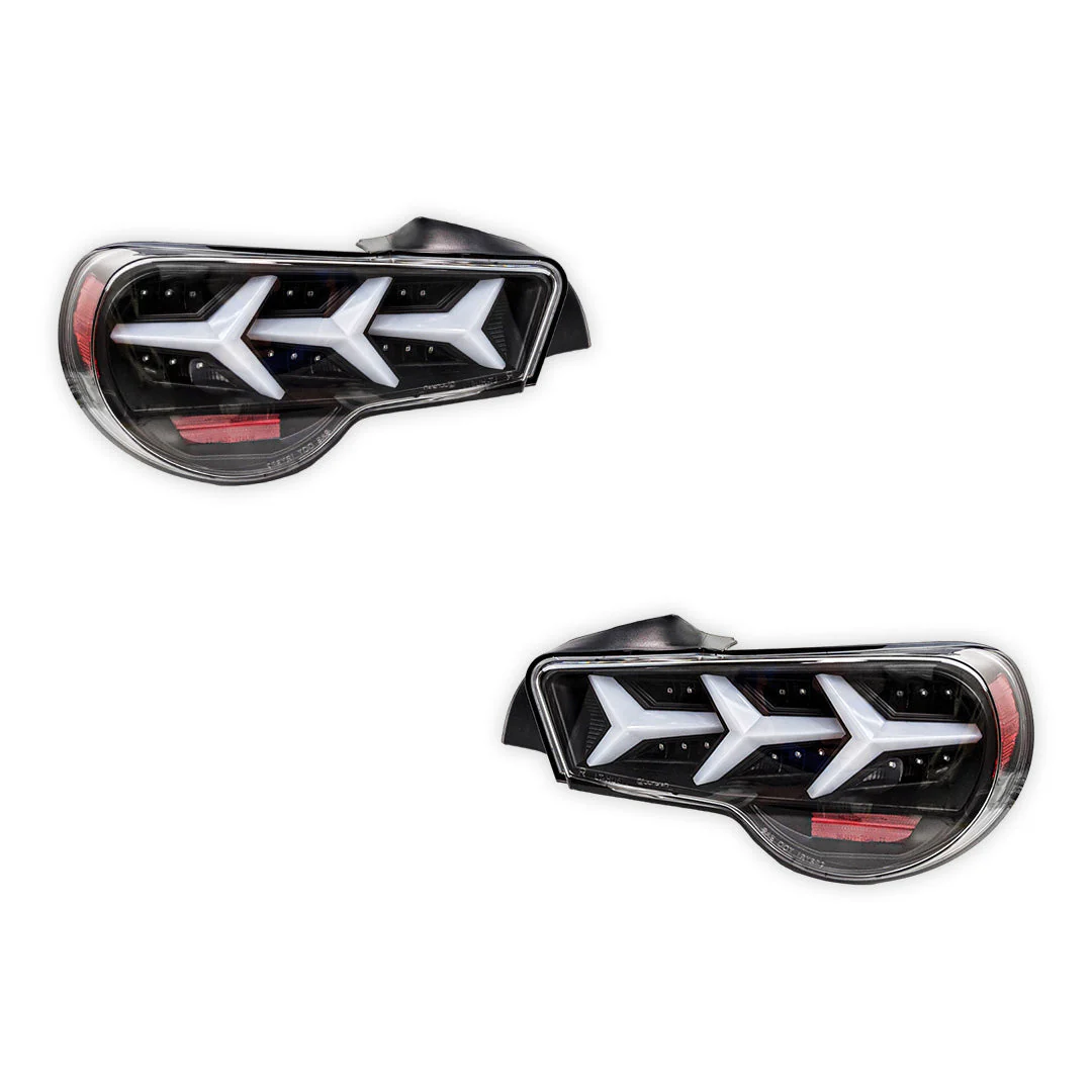 Toyota 86 GT86 (2012 - 2020) Lambo Style Sequential Smoked Tail Lights LH + RH - Image 5