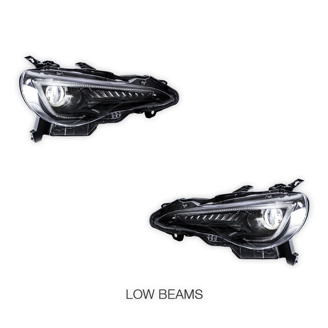 Toyota 86 GT86 (2012 - 2021) Sequential Projector Headlights LH + RH - Image 3