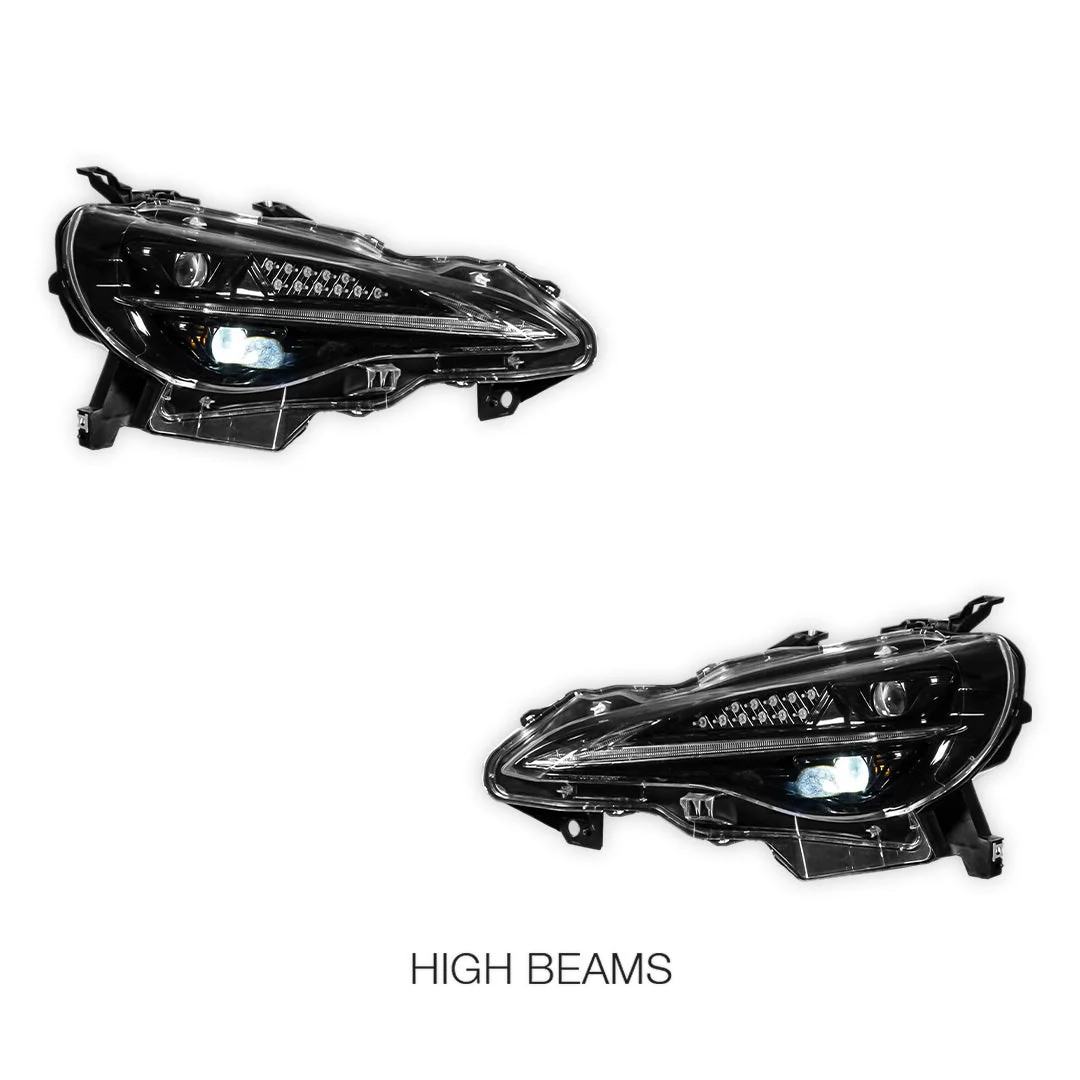 Toyota 86 GT86 (2012 - 2021) Sequential Projector Headlights LH + RH - Image 5