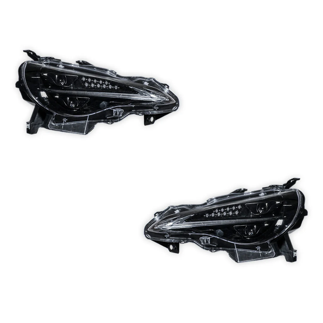 Toyota 86 GT86 (2012 - 2021) Sequential Projector Headlights LH + RH - Image 7