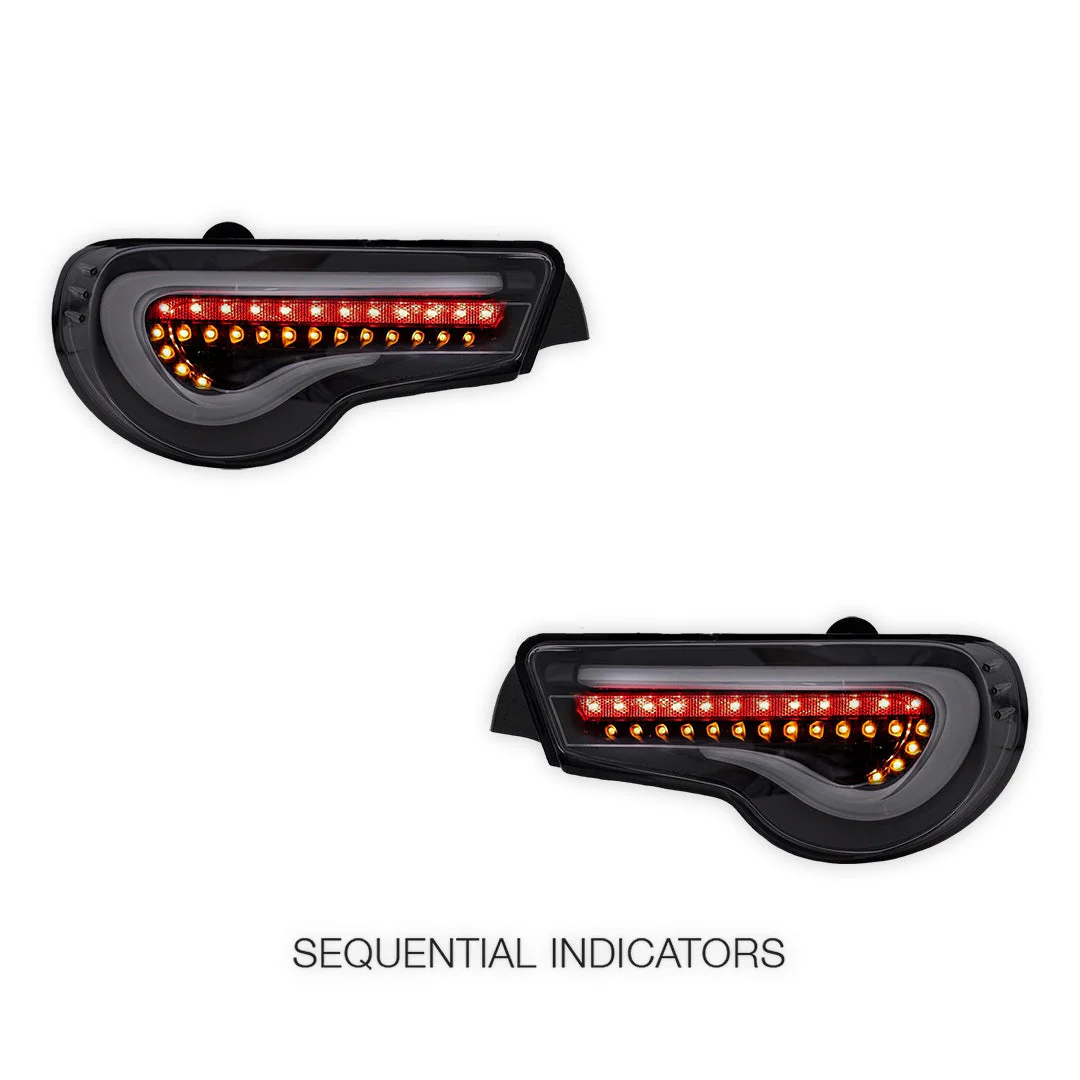 Toyota 86 GT86 (2012 - 2021) Sith Sequential Smoked Tail Lights LH + RH - Image 3