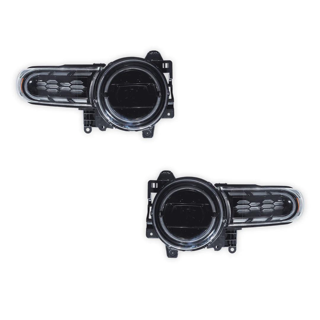 Toyota FJ Cruiser (2007 - 2017) Sequential Projector Headlights LH + RH - Image 6