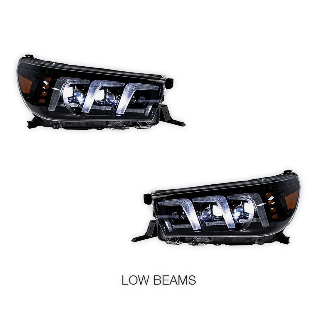 Toyota Hilux N80 (2016 - 2020) Sequential Headlights LH + RH - Image 5