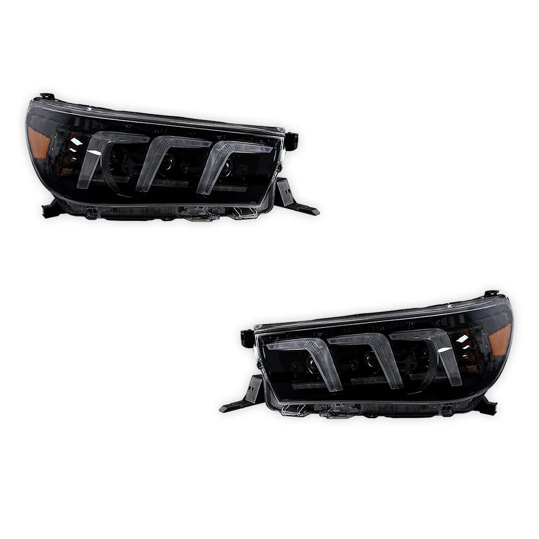 Toyota Hilux N80 (2016 - 2020) Sequential Headlights LH + RH - Image 6