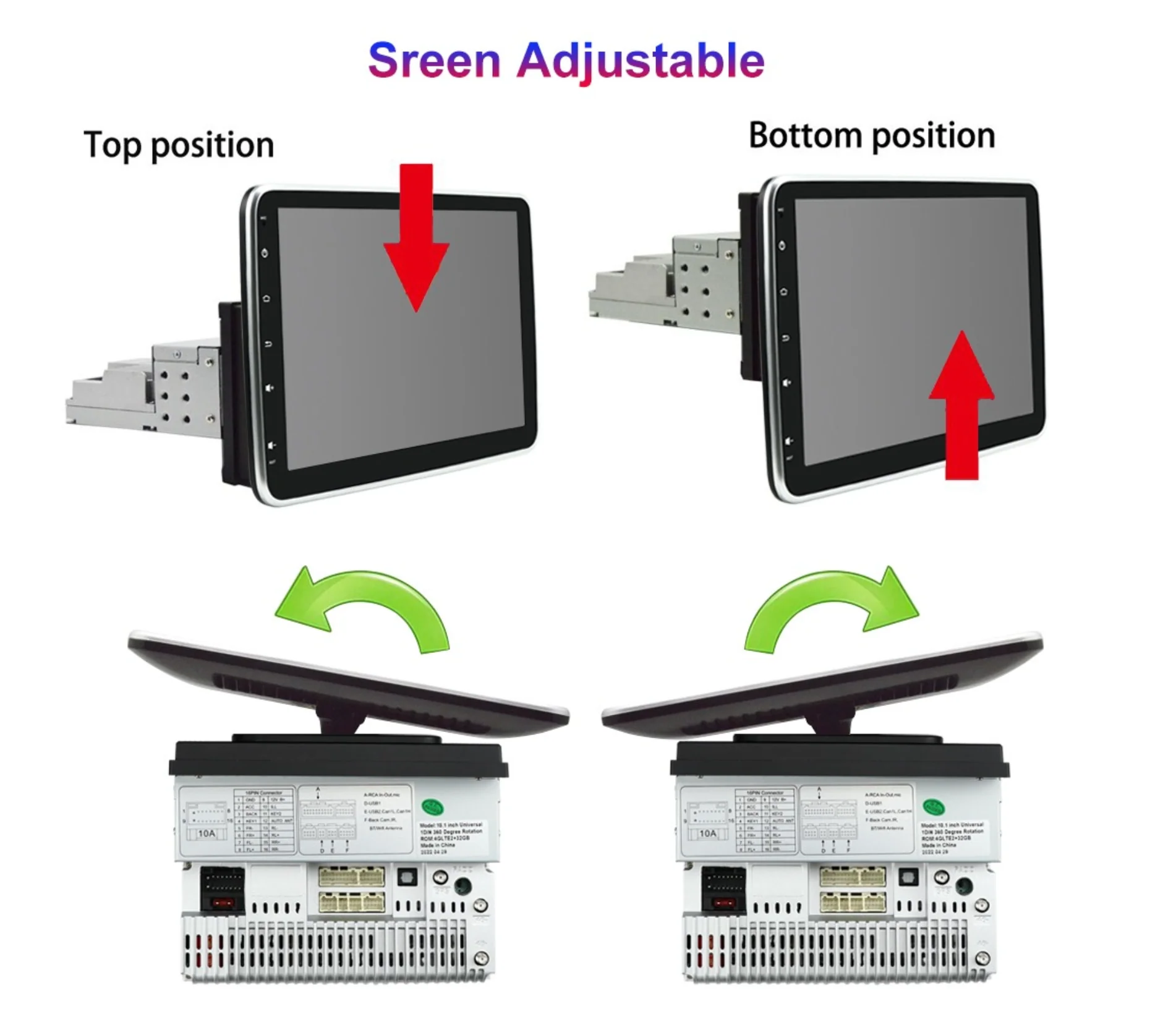 Toyota LandCruiser Prado 90 / 95 / 120 Series (1996 - 2009) 10.1" Double DIN Wireless Android 15 Head Unit for Apple CarPlay / Android Auto - Image 4
