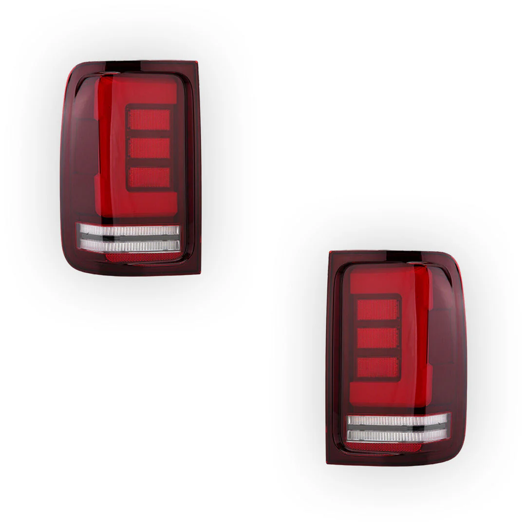 Volkswagen Amarok 2H (2008 - 2020) Sequential Red Tail Lights LH + RH - Image 6